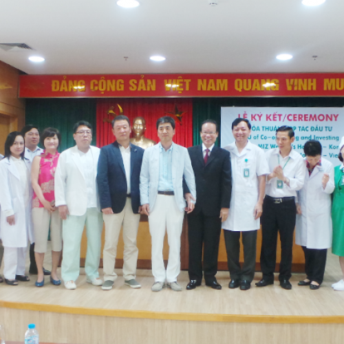 Lễ ký kết Thoả thuận Hợp tác Đầu tư với Bệnh viện Phụ sản MIZ Weman’s Hàn Quốc